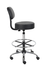 Boss Office Products Be Well Medical Spa Drafting Sool with Back in Black Boss Office Products