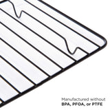 Ecolution Non-Stick Toaster Oven Bakeware Set 4-Piece, Carbon Steel, Easy to Clean and Perfect for Single Servings, Gray Ecolution