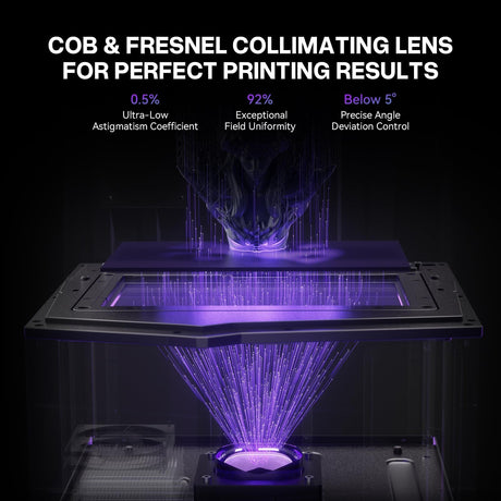 ELEGOO Saturn 4 Ultra 10"12K MSLA 3d Printer, Smart Resin Printer with AI Camera and Mechanical Sensor, 150mm/h Fast Printing, Auto-Leveling, WiFi Cluster Printing, Printing Size 8.62x4.84x8.66 Inches ELEGOO