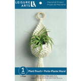 Leisure Arts Macrame Plant Pouch Kit for Adults Beginners - DIY Plant Hanger LEISURE ARTS