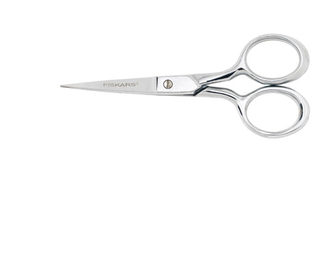 Fiskars 12-92977097J Forged Embroidery Scissors, 4 Inch, Gray Fiskars
