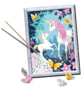 Ravensburger CreArt Hello Little Unicorn Paint by Numbers Kit for Kids - 25976 - Painting Arts and Crafts for Ages11 and Up Ravensburger