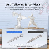 ANYCUBIC 3D Printer Resin, Water Washable Resin 2.0, No Need Extra Alcohol and Easy to Clean, Fast Curing, Low Odor, Wide Compatibility for All LCD Resin 3D Printers (Clear, 1kg) ANYCUBIC