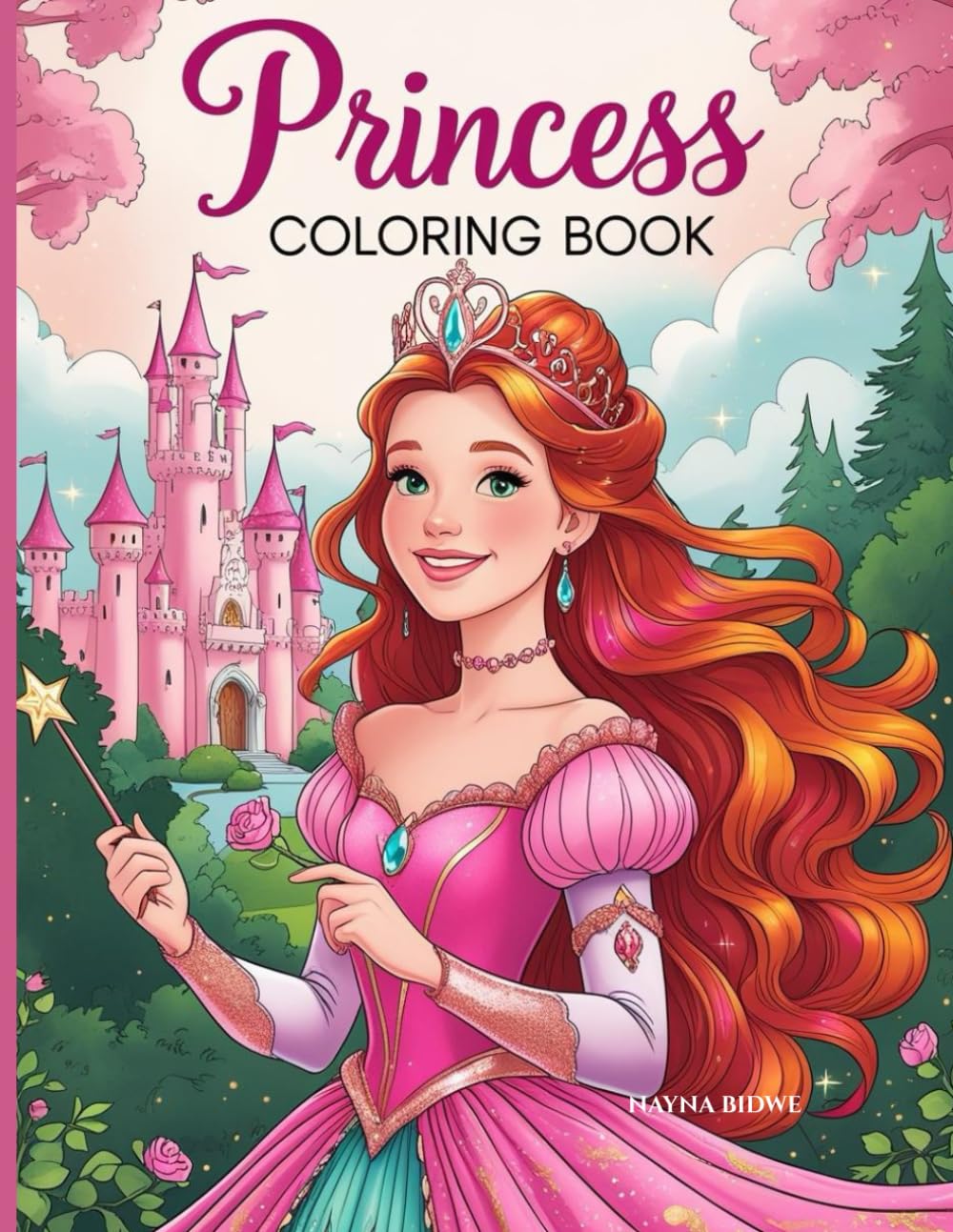 Princess Coloring Book: Each Princess has a story to tell WoodArtSupply