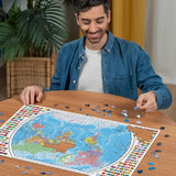 Ravensburger Political World Map 1000 Piece Jigsaw Puzzle for Adults - 12000664 - Handcrafted Tooling, Made in Germany, Every Piece Fits Together Perfectly Ravensburger