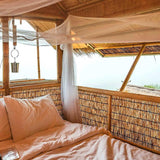 Privacy Fencing Bamboo Privacy Screen Natural Reed Fencing Rolls Balcony Screen Decorative Fences Backyard Divider Easy to Cut for Outdoor Privacy Screening(90 * 800cm(3 * 26ft)) WoodArtSupply