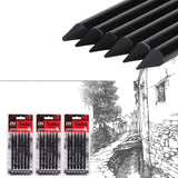 YYMIYU Full Graphite Pencils set 6 Piece.HB/2B/4B/6B/8B/EE (lead pencil) YYMIYU