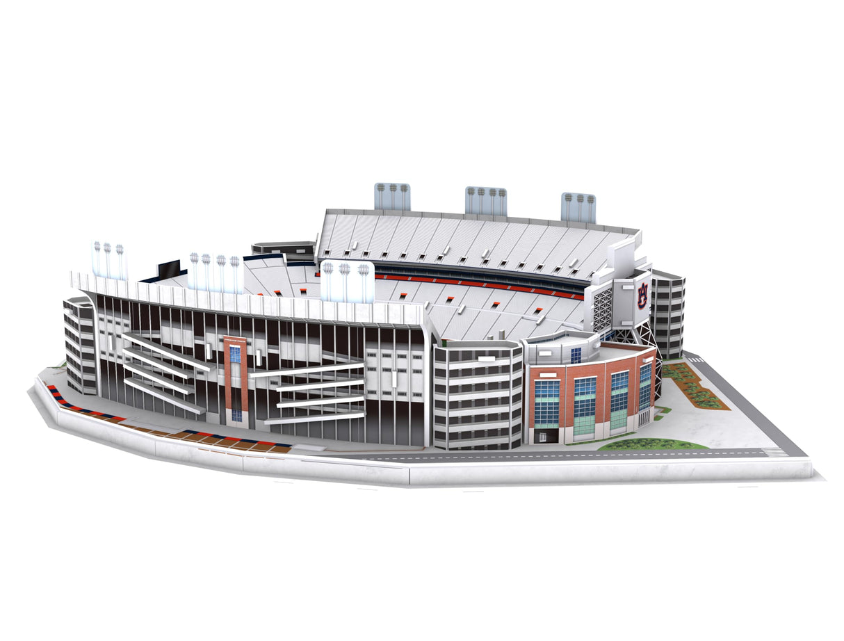 Pro Lion 3D Jigsaw Puzzle of Jordan-Hare Stadium - 82 Pieces | 2 Hour Build Time | Home of Auburn Tigers | NCAA College Football Gifts for Boys, Men & Kids Aged 8 & Up | Games for Tiger Fans Pro-Lion