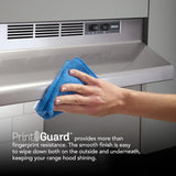 Broan-NuTone 4130SF Fingerprint Resistant Ductless Under-Cabinet Range Hood, 30-Inch, Stainless Finish with Print Guard Broan-NuTone