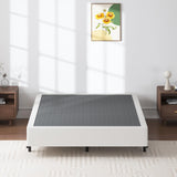 SHLAND Box Springs King 9 Inch High Profile King Size Box Spring Strong Metal Frame Mattress Foundation with Fabric Cover, Box Spring King Size Bed, Easy Assembly SHLAND