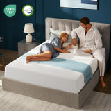 Seventable Twin Mattress, 6 Inch Cooling Gel Memory Foam Mattress in a Box, Medium Firm, Fiberglass Free, Pressure Relief & Breathable, CertiPUR-US Certified, White Seventable