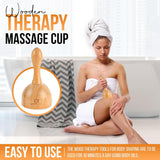 3-in-1 Wood Therapy Massage Tools for Lymphatic Drainage - Maderoterapia Kit Professional for Cellulite Reduction, Effective Body Shaping, and Muscle Pain Relief KNOTKARE