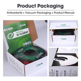 eSUN Silk PLA Filament 1.75mm, Silky Shiny 3D Printer Filament PLA, Dimensional Accuracy +/- 0.05mm, 1KG Spool (2.2 LBS) 3D Printing Filament for 3D Printers, Silk White eSUN