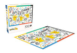 Buffalo Games - Pokemon -: Doodle Pikachu - 100 Piece Jigsaw Puzzle for Families -Challenging Puzzle Perfect for Game Nights - Finished Size is 15.00 x 11.00 Buffalo Games