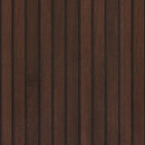 CHIHUT 17.7”x236” Dark Brown Vertical Wooden Slat Wallpaper Peel and Stick Self Adhesive Wood Grain Vinyl Contact Paper Rustic Striped Wood Grating Wrap for Farmhouse Countertops Cabinets Doors Walls CHIHUT