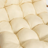 Yechen Hanging Egg Chair with Stand and Footrest for Indoor Outdoor, Foldable Wicker Rattan Patio Egg Swing Chairs Hammock Egg Chair with UV Resistant Cushion for Bedroom Porch, 350 Lbs Capacity Yechen