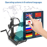 TRONXY 3D Printers,CRUX 1 Mini 3D Printer for Beginners,Fast Assembly Direct Drive Desktop Portable with PEI Magnetic Sticker Platform, Impresora Small 3D Printer Print Size 7.08x7.08x7.08 inch TRONXY