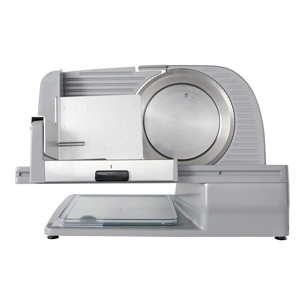 Chef's Choice 665 Professional Electric Food and Meat Slicer with Stainless Steel Serrated Blade Features Slice Thickness Control NSF Certified, 8.5-Inch, Gray Chef'sChoice
