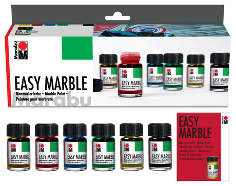 Marabu Easy Marble Paint Starter Set (MBU66053) Marabu