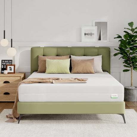 Novilla Full Mattress, 12 Inch Foam Mattress in a Box, Double Side Sleep Full Size Mattresses with Breathable Fabric Cover for Back & Side Sleeper, Flippable Mattresses with Tight Top Novilla