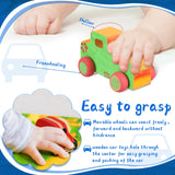 Wettarn 48 Pcs Wood DIY Car Toys, Unfinished Wooden Cars, Paintable Wood Toys, Wooden Crafts for Students Home Activities Craft Projects Easy Woodworking Wettarn