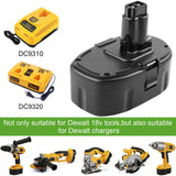 Labtec DC9096 18V 6000mAh Lithium Battery Replacement for DeWalt 18V XRP DC9096 DC9098 DC9099 DE9038 DE9095 DE9096 DW9095 DW9096 DW9098 Cordless Power Tools Labtec