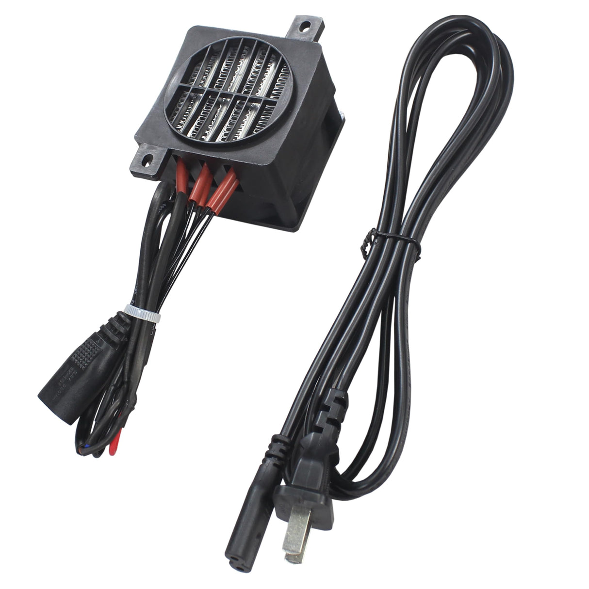 PTC Car Fan Heater with Power Cord 110V 200W Electric Ceramic Energy Saving Constant Temperature Thermistor Insulation Air Auto Heating Element for 3D Printer Humidifier Air Conditioning, PTCYIDU PTCYIDU