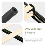 Feonase Full Size Bed Frame with Upholstered Wingback Headboard,Button Tufted Platform Bed and Heavy Duty Wooden Slats Support,Easy Assembly, Noise-Free,No Box Spring Needed, Black Feonase