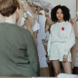 Crochet Hats 10Pcs Round Sublimation Patches Iron On Patches Fabric Blank Applique Embroidered Motif Clothing Supplies for Hats Backpacks Jeans Dress Blank Hat EXCEART