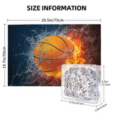 Wooden Jigsaw Puzzles 1000 Piece Basketball Fire Intellective Game for Teens Modern Stylish Home Decoration Futterya