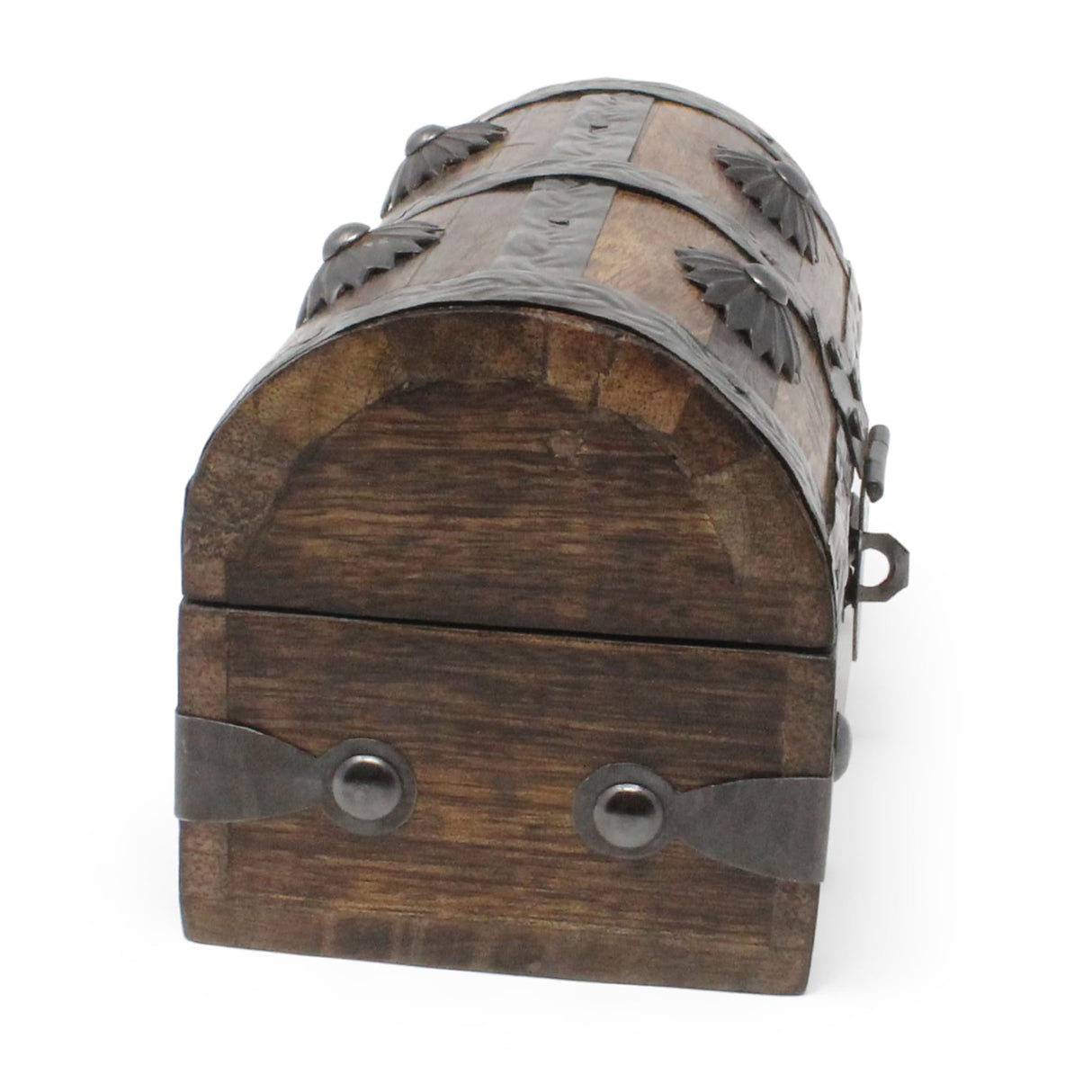 Nautical Cove Treasure Chest Keepsake and Jewelry Wood Box - Toy Treasure Box (5 x 3 x 3.25) Nautical Cove