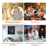 Artunion Tree of Life Paint by Numbers for Adults Beginner, Landscape Paint by Number Kits, DIY Oil Painting Paint by Number Kits on Canvas Arts Craft for Home Wall Decor 16x20 Inch Artunion