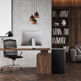 Midea MERM33S1ABB 3.3 Cubic Feet Compact Refrigerator, Black Midea