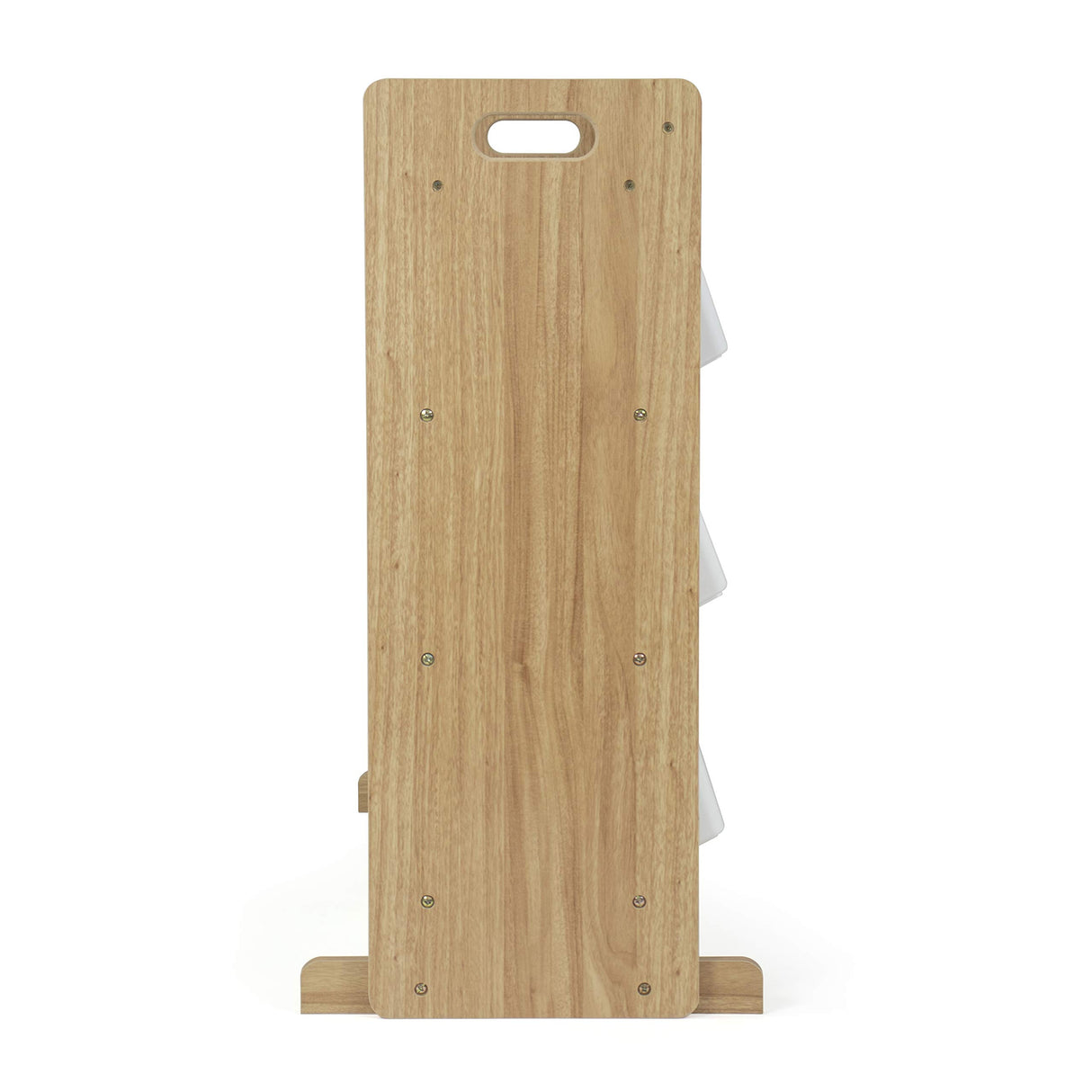 Humble Crew Toy Storage Organizer with Top Shelf and 9 Removable Bins, Natural/White – Toddler Bookshelf with Toy Organizer - Modern Toy Rack Ideal for Kids' Rooms, Playrooms, and Nurseries Humble Crew