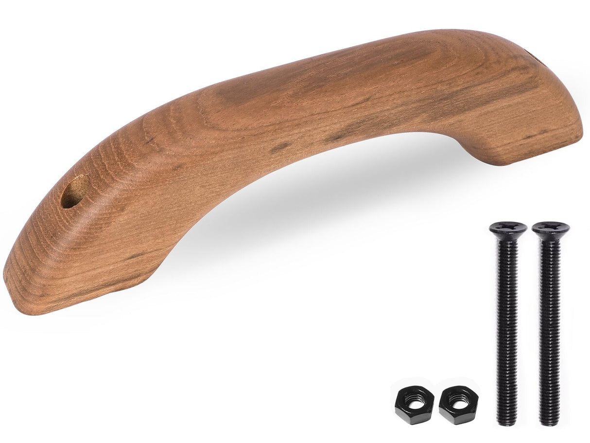 TUNORD Teak Wood Handle Grab Handrail for Boat and RV TUNORD