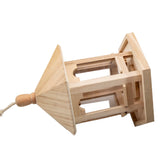 Berfutall-DIY Wooden Bird House for Outdoor, Wild Bird Feeder, Hanging Birdhouse,Perfect for Cardinals, Bluebirds, and More. (B) Berfutall