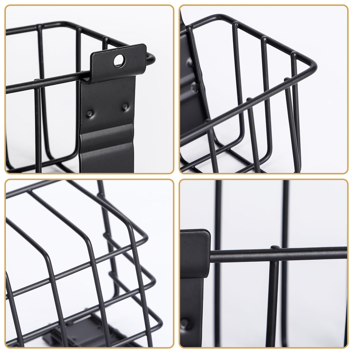 MENEONE Heavy-Duty Slatwall Baskets and Hooks - Slatwall Accessories for Standard Slatwall Panels | Ideal for Organizing Garages and Workshops MENEONE
