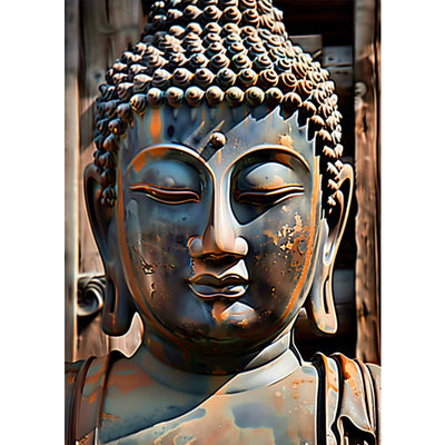 NAIMOER Statue of Buddha Diamond Painting Kits for Adults, DIY 5D Full Drill Buddha Diamond Art Kits Diamond Dots Pictures Perfect for Relaxation and Home Wall Decor 30x40cm