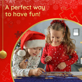 Trefl Classic Santa 500 Piece Jigsaw Puzzle 27"x19" Print, DIY Puzzle, Christmas Jigsaw, Creative Fun, Classic Puzzle for Adults and Children from 12 Years Old Trefl