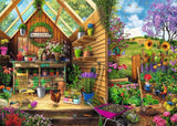 Ravensburger Gardener's Getaway Large Format Jigsaw Puzzle - 300 Pieces | Designed for Adults | Every Piece is Unique | Softclick Technology Relaxing Gardening Theme Ravensburger