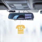 50 pcs Sublimation air fresheners Blanks ，Sublimation Blanks Products DIY Air Freshener for Car and Home Hanging Decoration Sublimation car freshener Blanks Sublimation Ornaments Blank GEKIXUTP