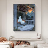 Yezavesu Ghost Paint by Numbers Kit for Adults Beginner, Ghost Adult Paint by Number Kits on Canvas Without Frame, DIY Acrylic Painting by Numbers for Home Wall Decor Gift 16x20 Inch Yezavesu