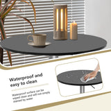 PayLessHere Adjustable Height Bar Table - Modern Pub Table for Dining Room or Kitchen PayLessHere