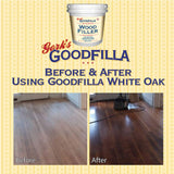 Water-Based Wood & Grain Filler - Neutral Base - 1 Gallon by Goodfilla | Replace Every Filler & Putty | Repairs, Finishes & Patches | Paintable, Stainable, Sandable & Quick Drying Goodfilla