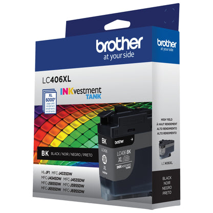 Brother LC406XLBK High Yield Black -Ink -Cartridge