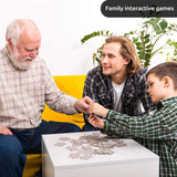 1000 Pieces Puzzles for Adult Wooden Jigsaw Puzzle 1000 Piece Puzzle Adult Children Elderly Puzzle Flower Eiffel Tower Paris Bridge Puzzle Gift for Mom Dad Family Friend Home Decor Wall Art 29.5x20IN najiaxiaowu