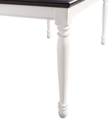 Crosley Furniture Shelby Dining Table, Expandable, Distressed White Crosley Furniture