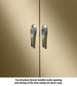 Tennsco J2478SUBK Assembled Jumbo Steel Storage Cabinet, 48w x 24d x 78h, Black Tennsco