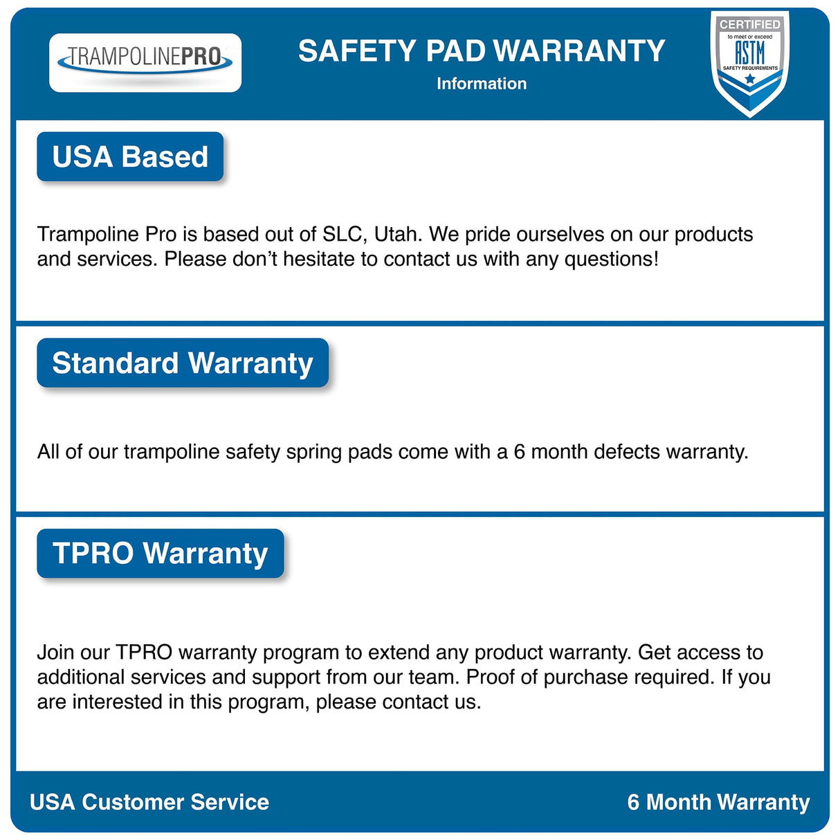 Trampoline Pro Trampoline Replacement Pad for 14 ft Frames Easy Install Water Resistant Trampoline Accessories Spring Cover UV and Cold Crack Resistant Trampoline Replacement Safety Pad (Blue 14 FT) Trampoline Pro