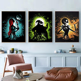 AIBOERL Diamond Painting Kits for Adults - 3 Pack Halloween DIY 5D Diamond Art Kits Full Drill Diamond Dots Paintings with Diamonds Gem Art and Crafts Home Decor 12x16inch AIBOERL